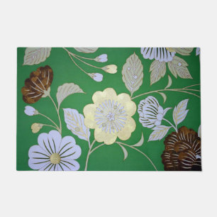 Felpudo Patrón floral, textil de KIMONO japonés