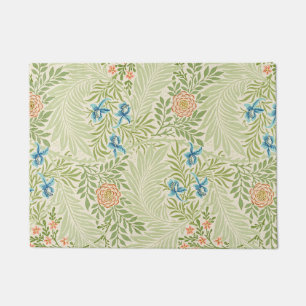 Felpudo Patrón floral William Morris Larkspur