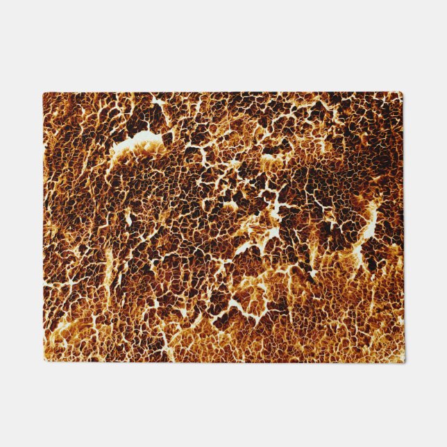 Felpudo Patrón Funky colorido (Anverso)