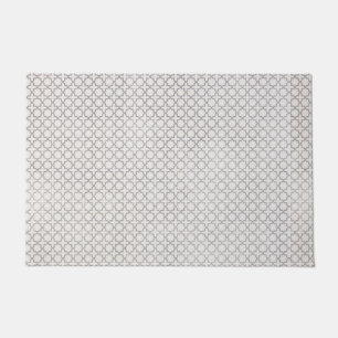 Felpudo Patrón geométrico islámico beige