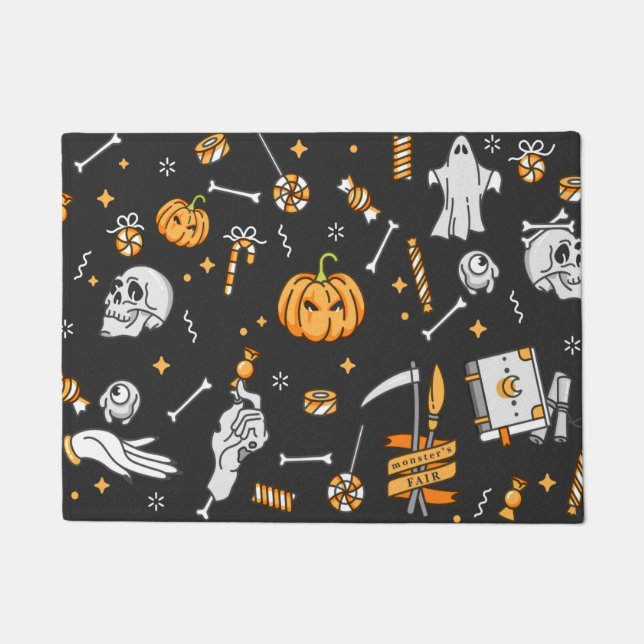 Felpudo Patrón Halloween 2 (Anverso)