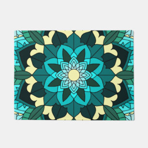 Felpudo Patrón Mandala 02 en agua