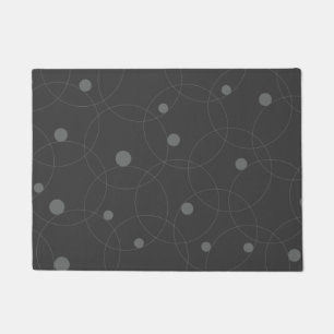 Felpudo Patrón moderno, simple, lúdico, divertido de círcu