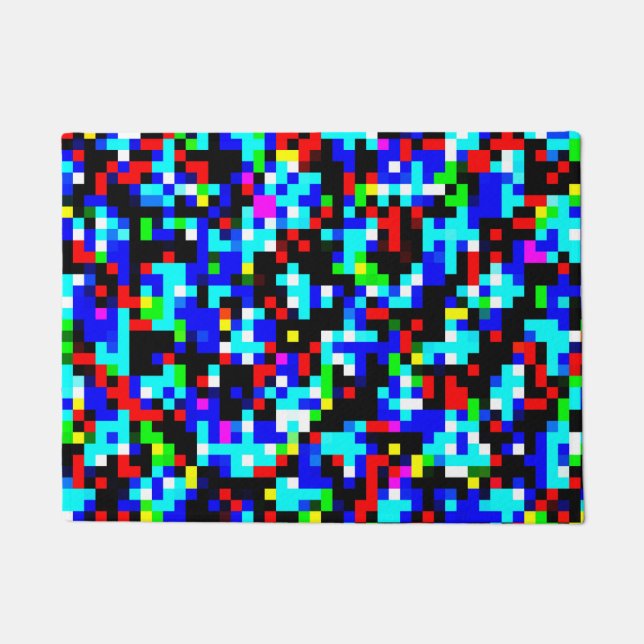 Felpudo Patrón multicolor (Anverso)