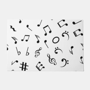 Felpudo Patrón musical