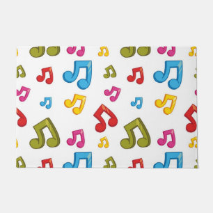 Felpudo Patrón musical