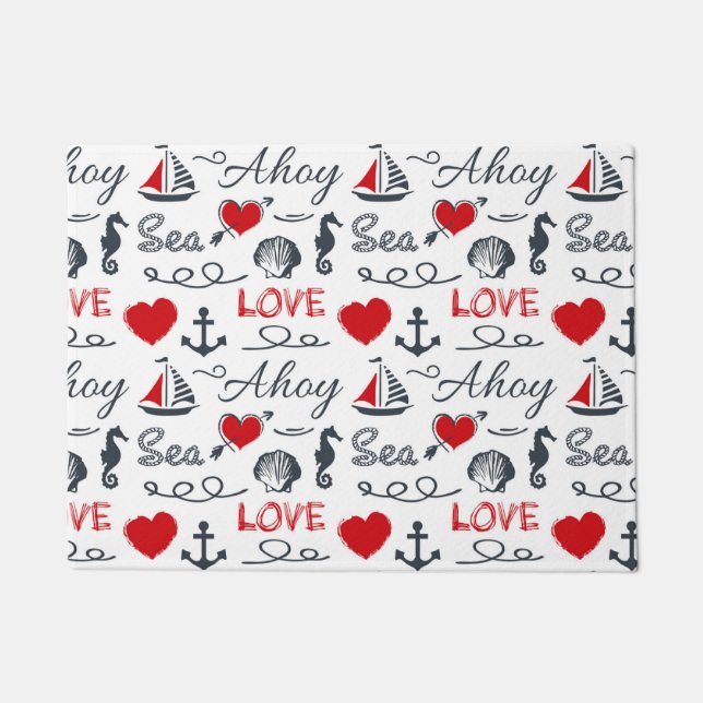 Felpudo Patrón náutico sin mar (Anverso)