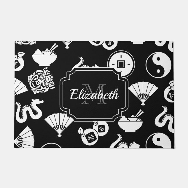 Felpudo Patrón oriental (Anverso)