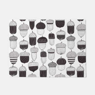 Felpudo Patrón otoño de las bellotas de Doodle
