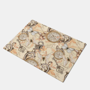 Felpudo Patrón victoriano vintage Shabby Chic Country