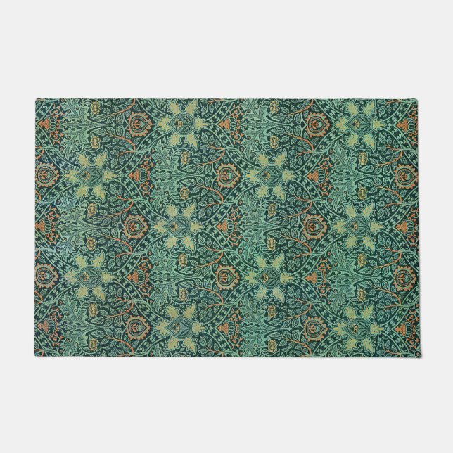 Felpudo Patrón William Morris, Ispahan, (Anverso)