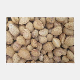 Felpudo Patrones de Otoño de Almendras Caídas