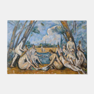 Felpudo Paul Cezanne - Los grandes bañistas