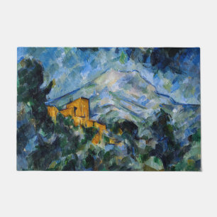 Felpudo Paul Cezanne - Mont Saint-Victoire y Chateau Noir