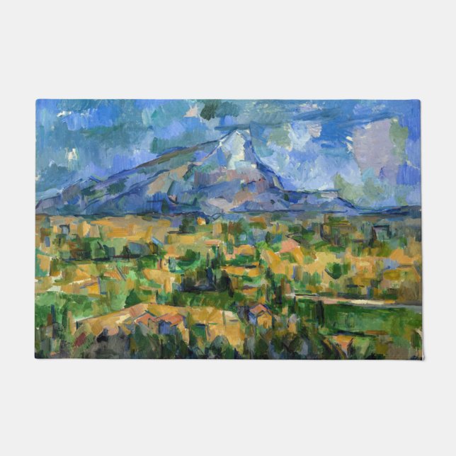 Felpudo Paul Cezanne - Mont Sainte-Victoire (Anverso)