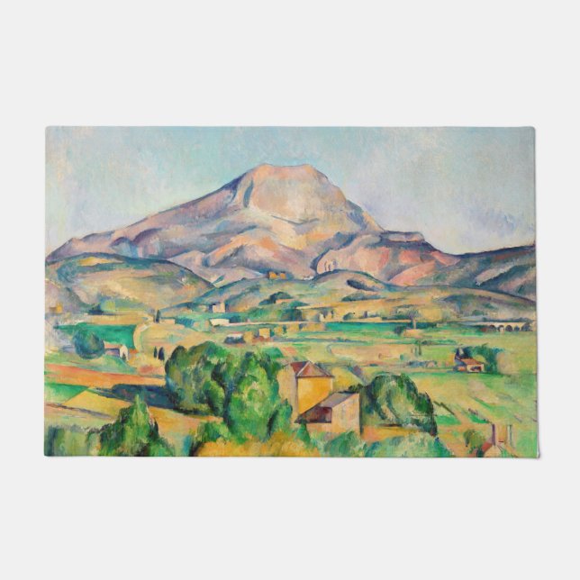 Felpudo Paul Cezanne - Mont Sainte-Victoire (Anverso)