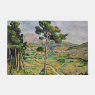 Felpudo Paul Cezanne - Mont Sainte-Victoire y Viaducto