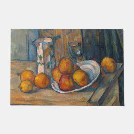 Felpudo Paul Cezanne - Todavía la vida con jugo de leche y