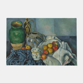 Felpudo Paul Cezanne - Todavía la vida con manzanas