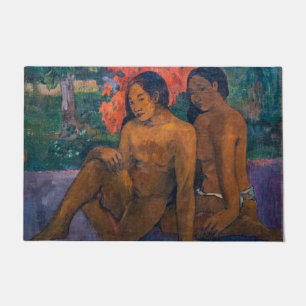 Felpudo Paul Gauguin - Y el oro de sus cuerpos