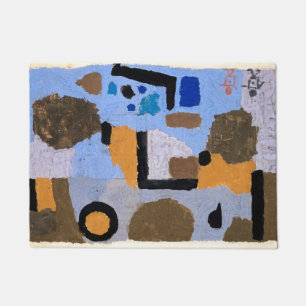 Felpudo Paul Klee Resumen Pintando arte moderno