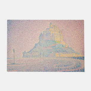 Felpudo Paul Signac - Monte Saint Michel Niebla y Sol
