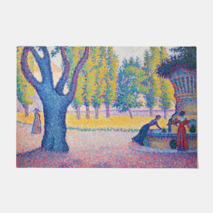 Felpudo Paul Signac - Saint-Tropez, Fontaine des Lices