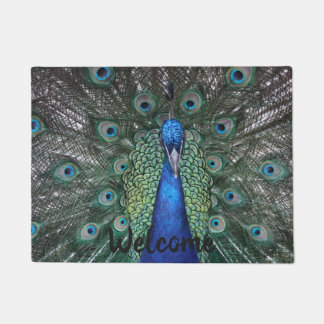 Felpudo pavo real
