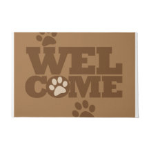 Paws de bienvenida para perros