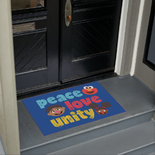 Felpudo Paz Amor Unidad