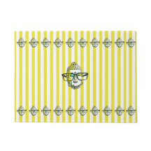 Paz de Buda en franjas amarillas