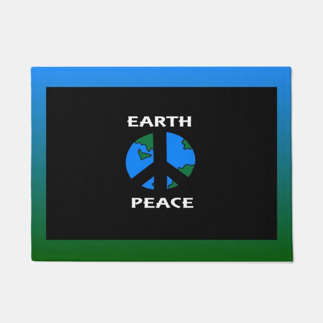 Felpudo Paz de la tierra (Anverso)