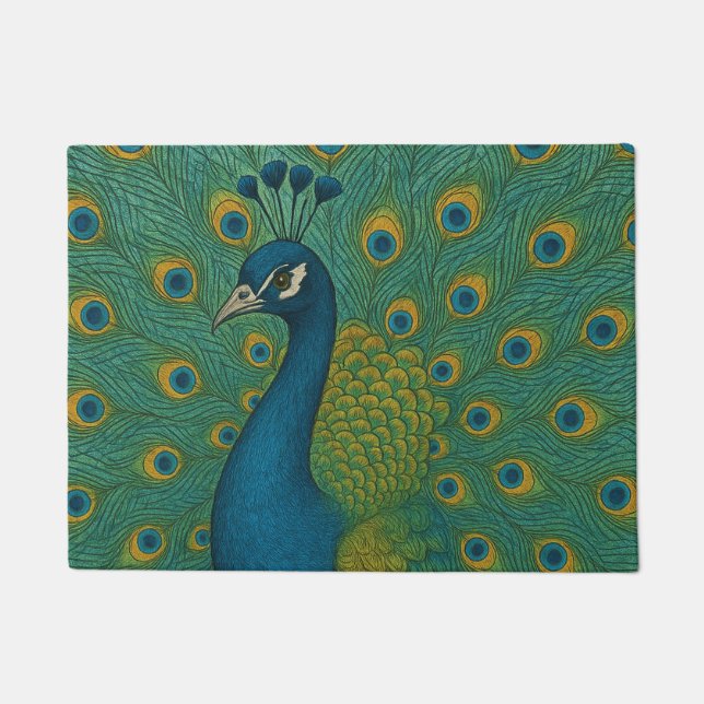 Felpudo Peacock (Anverso)