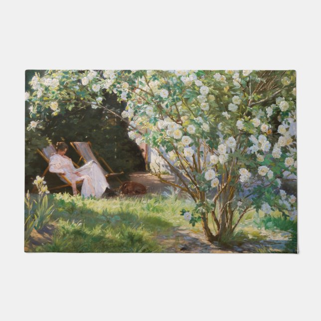 Felpudo Peder Severin Kroyer - Rosas (Anverso)