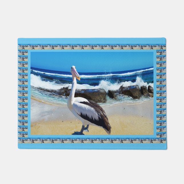 Felpudo Pelican Beach Splash, (Anverso)