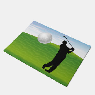 Felpudo Pelota de golf que viene en usted