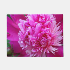 Felpudo Peony rosado