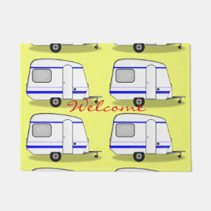 Felpudo Pequeña caravana gitana Thunder_Cove cualquier col