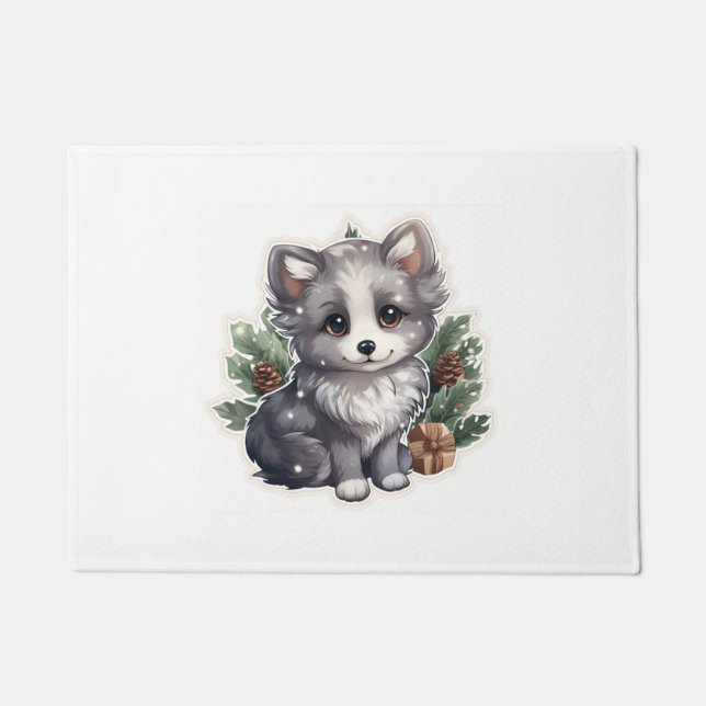 Felpudo Pequeño gato (Anverso)