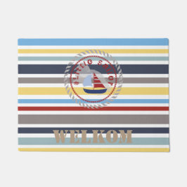 Felpudo Pequeño marinero limitado por camiseta a diseño