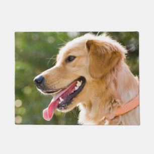 Felpudo Perfil de Golden Retriever con lengua de salida