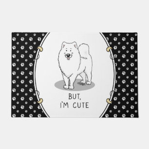 Felpudo Pero, soy un Perro Samoyed.