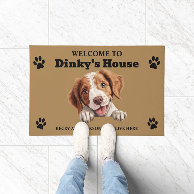 Felpudo Perro Brittany Spaniel (Interior)