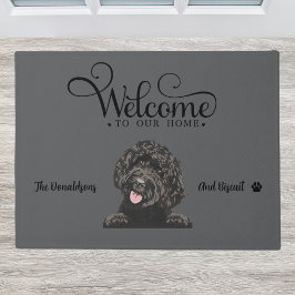 Felpudo Perro Cute Goldendoodle