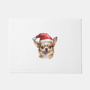 Felpudo Perro de los Navidades de Chihuahua