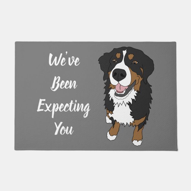 Felpudo Perro de montaña de Bernese (Anverso)