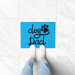 Felpudo Perro Divertido Huella de Perro Papá Perro