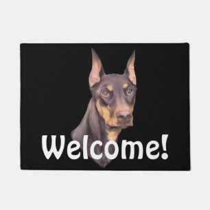 Felpudo Perro Doberman Pinscher