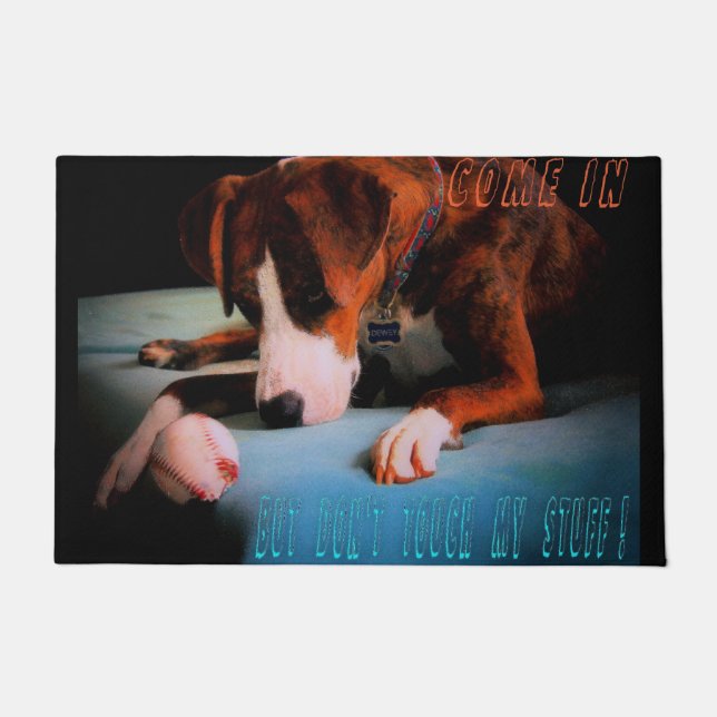 Felpudo Perro guardián (Anverso)