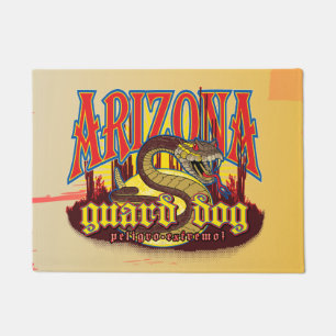 Felpudo Perro guardián de Arizona serpiente